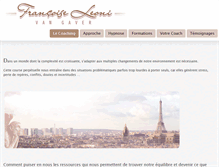 Tablet Screenshot of francoise-leoni.com